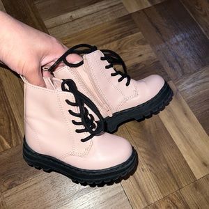 Pink Blush Baby Zara Boots